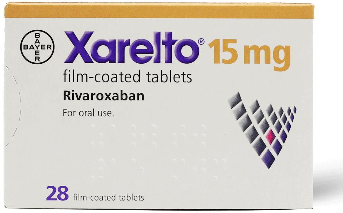 Xarelto 15 Mg, Anticoagulant, Reduce Risk Of Blood Clotting - 28 Tablets