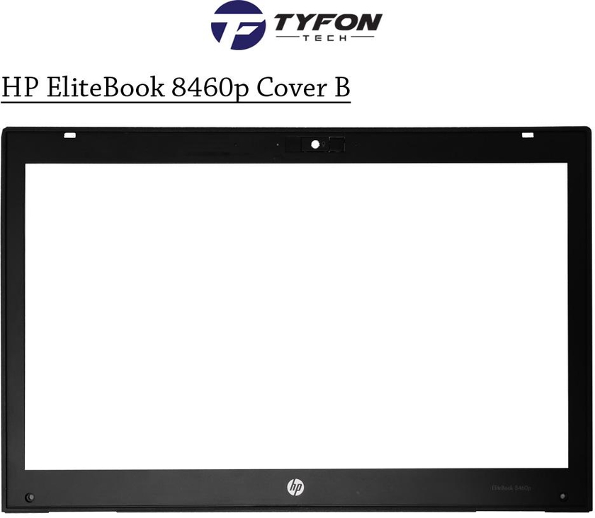 HP EliteBook 8460p 14" LCD Front Trim Cover Bezel Plastic with Web Cam Window B