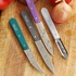 Opinel Essentials Knives 4pcs Set Art Deco