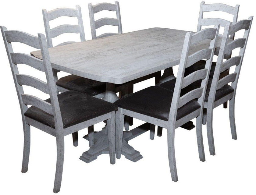 NUBI A428 - DN-RECT Dining table with 6 chairs