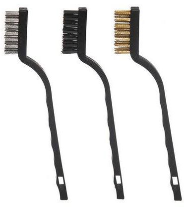 Agfa Cleaning Brushes, Set Of 3 Multicolour