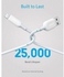 Anker PowerLine III Lightning Cable | 3ft Charger | A8812H21-A | White Color