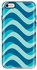 Premium Dual Layer Tough Case Cover Matte Finish for iPhone 6 Plus/6s Plus Curvy Blue