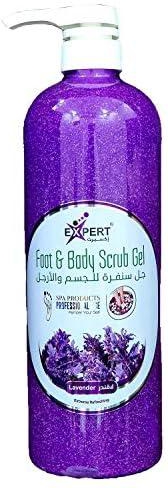EXPERT Foot & Body Scrub Gel Lavender 1000ML