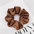 SAtiNa Silk Satin Scrunchies set for Women and Girls, Big Sleep tie, Reduces hair fall,Frizz, and damage reduction, For Thick Thin Fine Curly Hair-Style -6