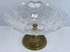 Double Glass Fruit Plate With A High-quality Copper Base