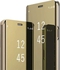 جراب كلير فيو بدون سينسور لهاتف Samsung Galaxy A33 5g ذهبي