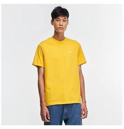 Levi's Men's Relaxed Fit Logo Short Sleeve T-Shirt, Yellow