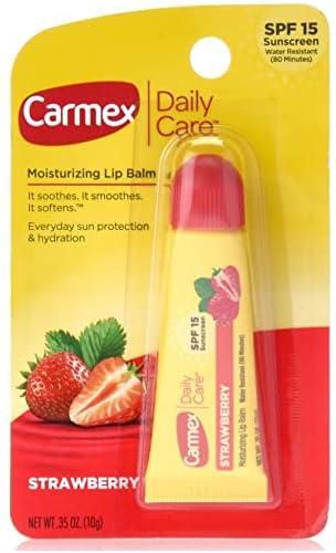 Carmex Moisturizing Lip Balm Fresh Strawberry, 10 gm