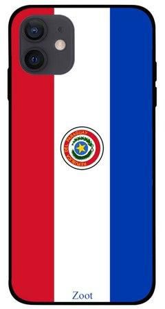 Paraguay Flag Printed Case Cover -for Apple iPhone 12 mini Blue/Red/White Blue/Red/White