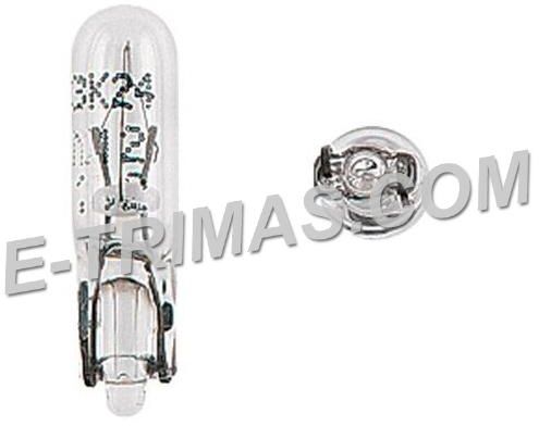 Trilux T5 Dashboard Instrument Speedo Wedge Meter Bulb 4191 (Warm White) - 2PCS
