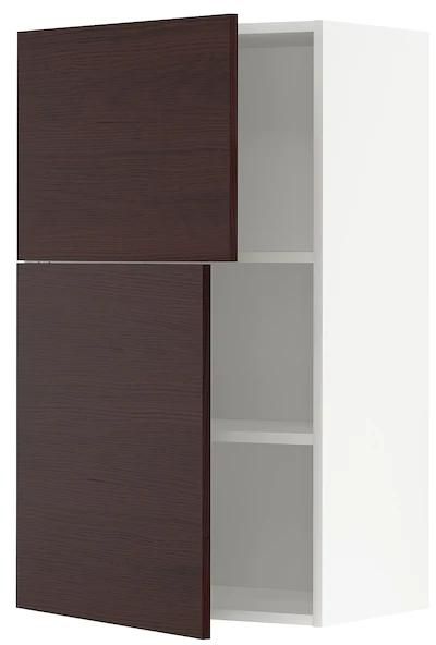 Wall Cabinet With Shelves 2 Doors, Bookcase With Cabinet Base Ikea Egypt