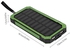 باور بانك محمول، باور بانك صغير الحجم امن مزدوج USB 20000mAh سريع الشحن بالطاقة الشمسية للانشطة الخارجية (اخضر)