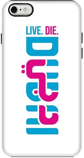 Stylizedd  Apple iPhone 6 Premium Dual Layer Tough case cover Gloss Finish - Live.Die.Dubai.  I6-T-116