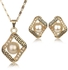 Gold plated Jewelry Sets 3 pieces