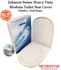 Johnson Suisse Heavy Duty Modena Toilet Seat Cover (White)
