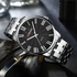 Curren 8422 Black Silver Stainless Steel Analog Watch For Men