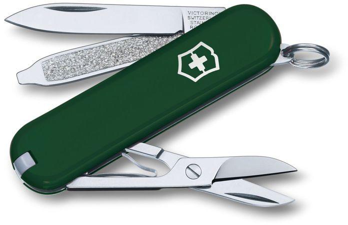 Victorinox Swiss Army Classic SD Nail File - Green