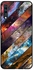 Protective Case Cover For Samsung Galaxy A70 Multicolour Stripes Pattern