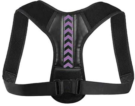 one piece medical adjustable clavicle posture corrector men woemen upper back brace shoulder lumbar support belt corset posture correction 708874203955