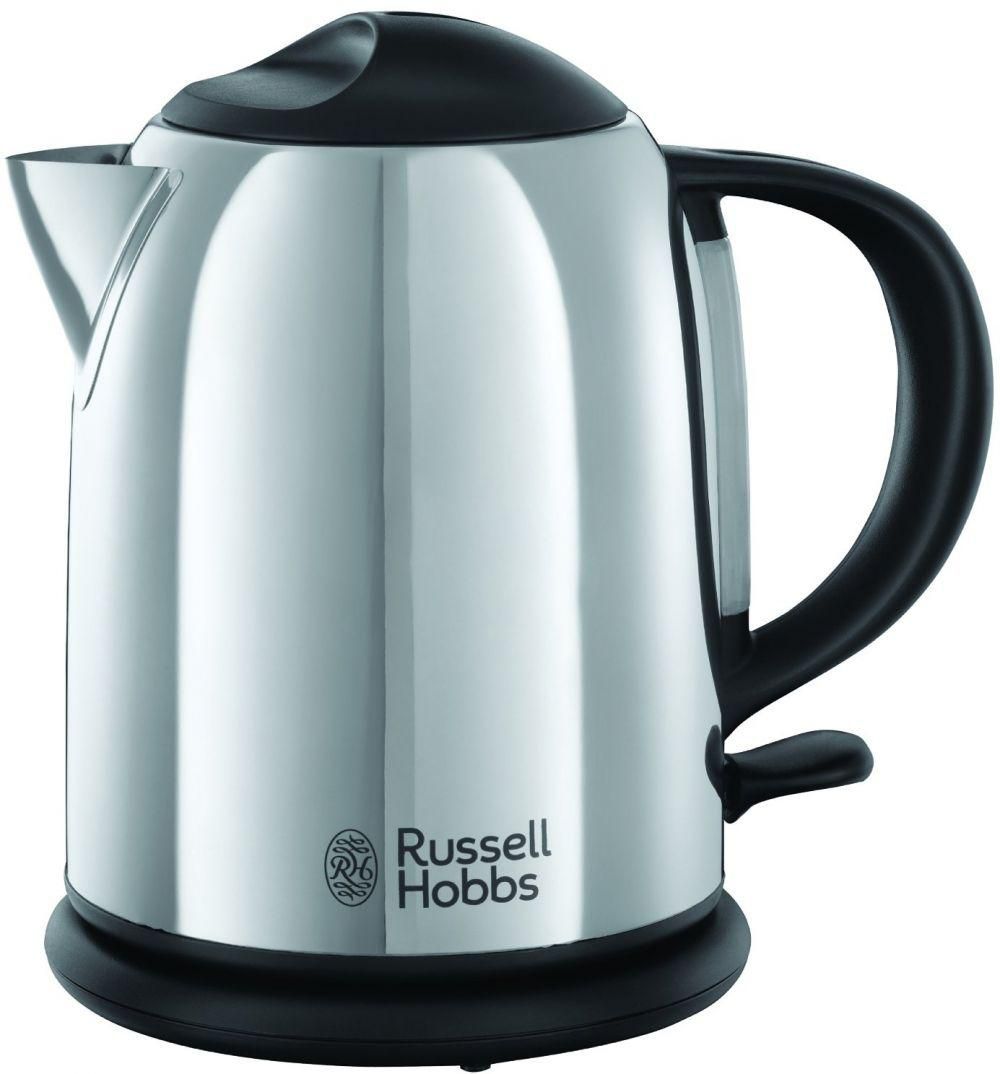 Russell Hobbs 1 liter Chester Compact Kettle, Silver 20190