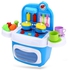 Generic JD 24pcs Child Luxury Simulation Kitchen Tools Box Educational Pretend Play Toy Birthday Present - Colormix