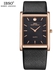 Ibso IBSO-2232L-Gold Black Genuine Leather Men Casual Watch