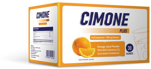 سيمون بلس مكمل غذائي فيتامين سي 1000 ملجم بطعم البرتقال - 30 كيس