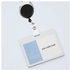 Sanwood Retractable Office Carabiner Clip-On Name ID Card Holder Badge Reel Keychain