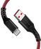 Fasgear Warp Charge 30W Cable for Oneplus 7 Pro 7T, 1 Pack 6ft/1.8m Dash Charging USB C Cable Fast Charge Nylon Braided Data Sync USB Type C Cable for Oneplus 7 6T 6 5T 5 3T (6ft, Red)