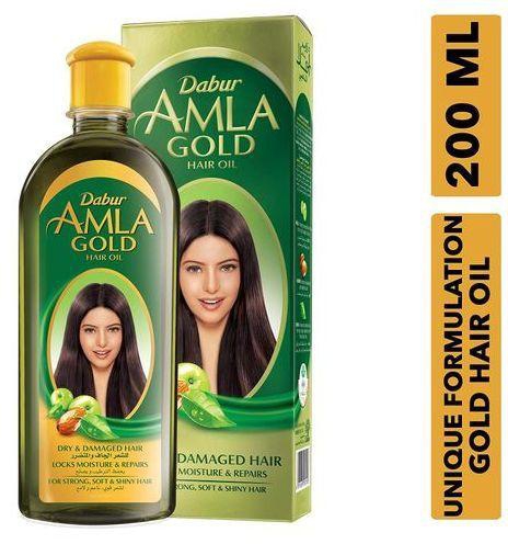Dabur Amla Gold Hair Oil Moisturize Soften Dry Hair