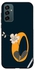 Protective Case Cover For Samsung Galaxy F13/M13 Alphabet O Design Multicolour