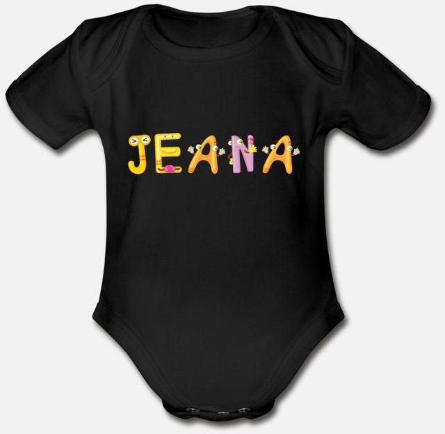 Jeana Organic Short Sleeve Baby Bodysuit_2
