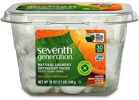 Seventh Generation Natural Laundry Detergent - 30 Packs