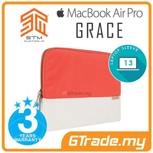 STM Grace Laptop Sleeve Bag Apple MacBook Air 13' Coral Dove