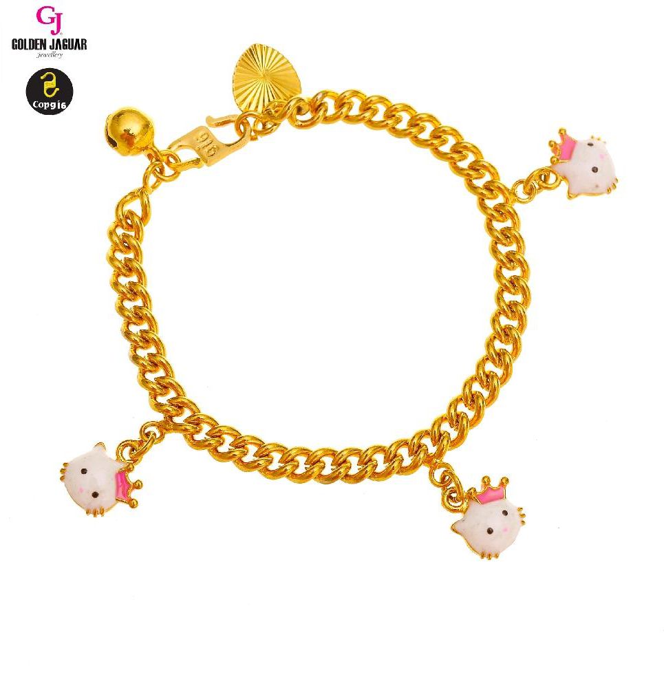 GJ Jewellery Emas Korea Bracelet - Kids 4.0 9760430-0
