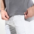 Cottonil Outwear V-Neck Basic Solid Dark Grey T-shirt