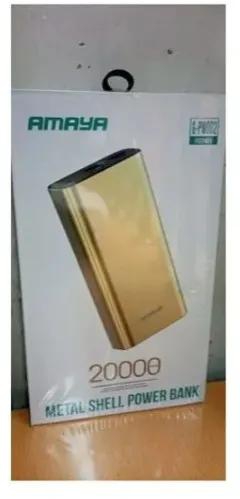 Amaya USB C Secure 3.0 PD 20000mah Power Bank Gold 20000