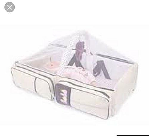 Baby Kingdom Baby Bag And Bed With Mosquito Net