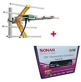 [SPECIAL OFFER TO OUR CUSTOMERS]Sonar Free To Air Digital Decoder + FREE Digital AerialIt's time to bounce back with the sonar Free To Air Digital Set Box Decoder. With this decode