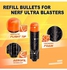 10 Ultra Dart And Refill Clip Compatible Pack Only With Blasters Toys 6.5x1.75x12.25inch