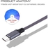 Micro USB Data Sync Charging Cable Grey