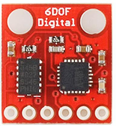 IMU Digital Combo Board - 6 DOF (Accelerometer+Gyroscope) USA