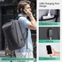 MARK RYDEN Business Backpack for Men, Waterproof High Tech Backpack with Sport Car Shape Design and USB Charging Port, Travel Laptop Backpack Fits 17.3 Inch Notebook