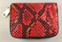 Elegant Wallet - Red Color Leather