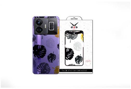 OZO Skins Ray Transparent Exotic Leaves Pattern (SV518ELP) (Not For Black Phone) For Realme GT5