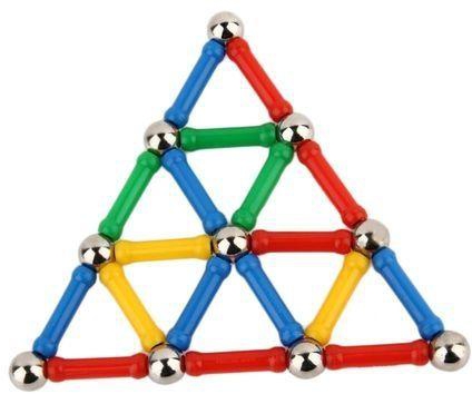 Generic 28 Pcs/Set Three Dimensional Manual Magnetic Blocks Educational Kids Toys