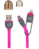 IKU USB to Lightning and Micro-USB Charge and Sync Cable - 1.2 Meter