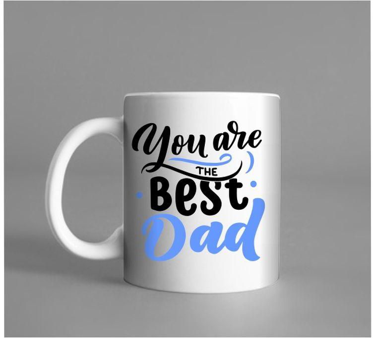 You're The Best Dad Custom Branded Ceramic Mug