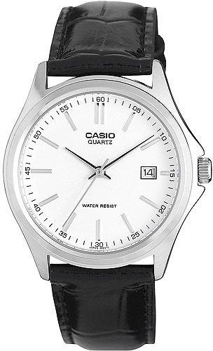 Casio Men's MTP1183E-7ACF Black Leather Dress Watch